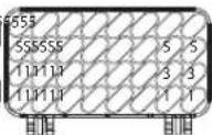LG LDS5040BB - HEIGHT ADJUSTABLE UPPER RACK - 5
