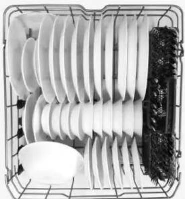LG LDS5040BB - DISPOSITION POUR 10 PLATS - 1