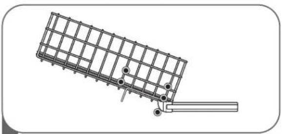LG LDF6920ST - HEIGHT ADJUSTABLE UPPER RACK - 1