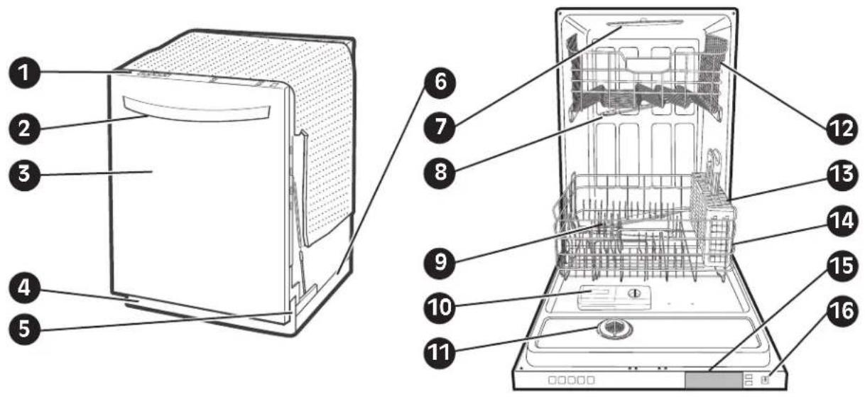 LG LDF6920ST - Pièces - 1
