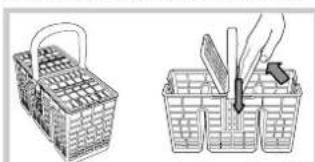 HOTPOINT-ARISTON LST 328 AHA - Cesto dos talheres - 1