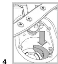 HOTPOINT-ARISTON LST 328 AHA - Limpar os filtros - 4