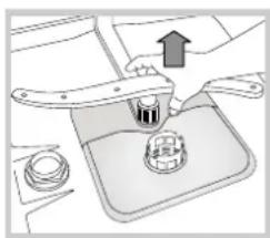 HOTPOINT-ARISTON LST 328 AHA - Limpiar los rociadores - 2