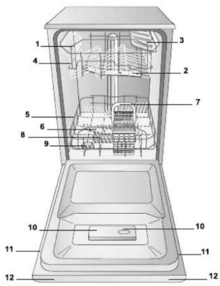 HOTPOINT-ARISTON LST 328 AHA - Vue d'ensemble - 1