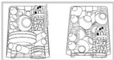 HOTPOINT-ARISTON LST 328 AHA - Régler la hauteur du panier supérieur - 2