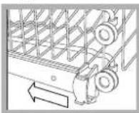HOTPOINT-ARISTON LST 328 AHA - Régler la hauteur du panier supérieur - 1