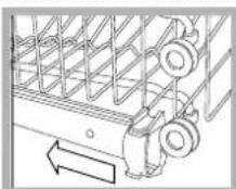 HOTPOINT-ARISTON LST 328 AHA - Regolare l'altezza del cesto superiore - 1