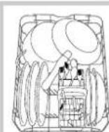 HOTPOINT-ARISTON LST 328 AHA - Beschickungsbeispiele fur den Unterkorb - 1