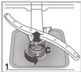 HOTPOINT-ARISTON LUF 8M132 X EU - Cleaning the filters - 1