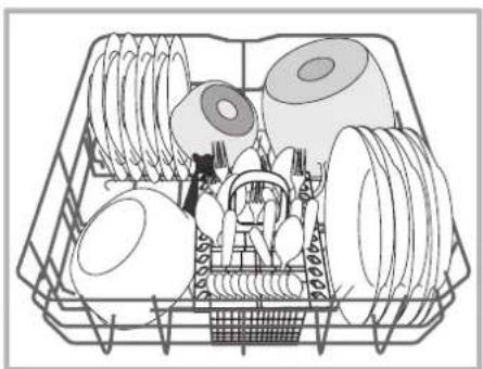 HOTPOINT-ARISTON LUF 8M132 X EU - Geschirrspüler-Unterkorb - 2