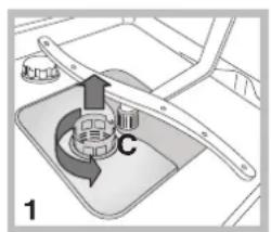 HOTPOINT-ARISTON LSFA+ 825 XHA - Cistenie filtrov - 1