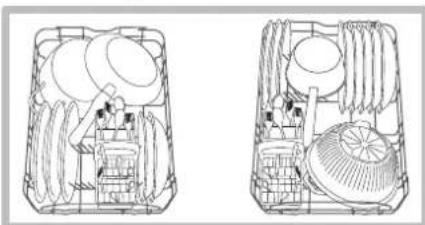 HOTPOINT-ARISTON LSFA+ 825 XHA - A De preferência, regule a altitude do cesto superior quando estiver VAZIO. - 4