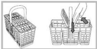 HOTPOINT-ARISTON LSFA+ 825 XHA - Cutlery basket - 1