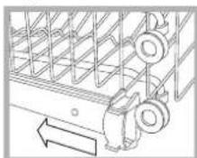 HOTPOINT-ARISTON LSFA+ 825 XHA - Régler la hauteur du panier supérieur - 1