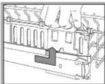 HOTPOINT-ARISTON LSFA+ 825 XHA - Regulowanie wysokosci gornyego kosza - 2