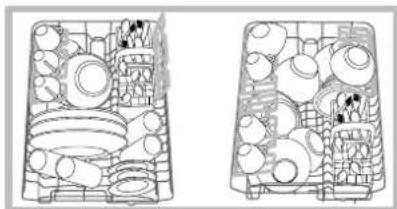 HOTPOINT-ARISTON LSFA+ 825 XHA - Régler la hauteur du panier supérieur - 3