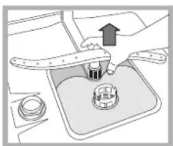 HOTPOINT-ARISTON LSFA+ 825 XHA - Nettoyer les bras de lavage - 2