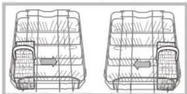 HOTPOINT-ARISTON LSFA+ 825 XHA - Priklady ulozeni kosiku na pribory - 1