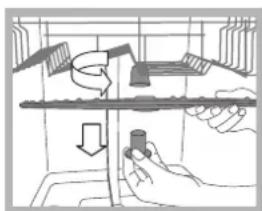 HOTPOINT-ARISTON LSFA+ 825 XHA - Cistenie ostrekovacich ramien - 1