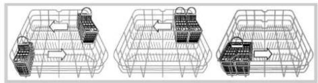 HOTPOINT-ARISTON LFSA+ 2174 A IX - Onderrek en bestekkorf - 3