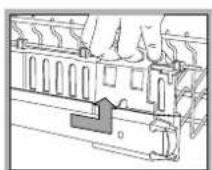 HOTPOINT-ARISTON LFSA+ 2174 A IX - Höheneinstellung des Oberkorbes - 2