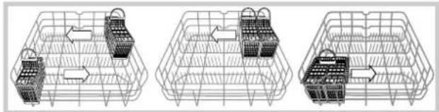 HOTPOINT-ARISTON LFSA+ 2174 A IX - Cesto inferior y cesto para cubiertos - 3