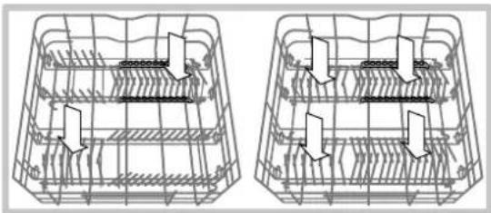 HOTPOINT-ARISTON LFSA+ 2174 A IX - Cesto inferiore e cestino posate - 2