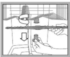 HOTPOINT-ARISTON LFSA+ 2174 A IX - Pulire gli irroratori - 1