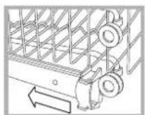 HOTPOINT-ARISTON LFSA+ 2174 A IX - Regular la alta del cesto superior - 1