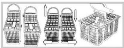 HOTPOINT-ARISTON LFSA+ 2174 A IX - Onderrek en bestekkorf - 4