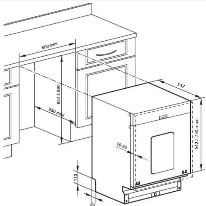 BRANDT VH916J - INBOUWAFMETINGEN - 1