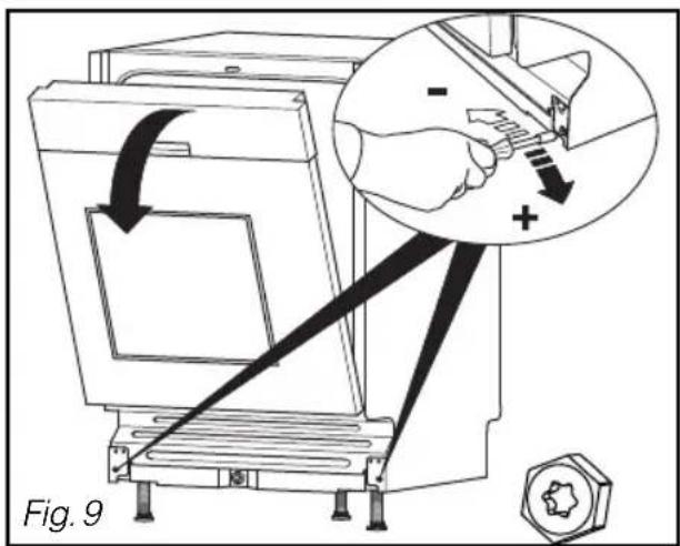 BRANDT VH916J - CALIBRAGEM DA PORTA (DIREITA E ESQUERDA) - 4