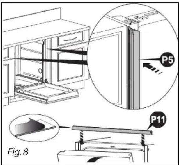 BRANDT VH916J - BALANCING THE DOOR (LEFT AND RIGHT) - 2