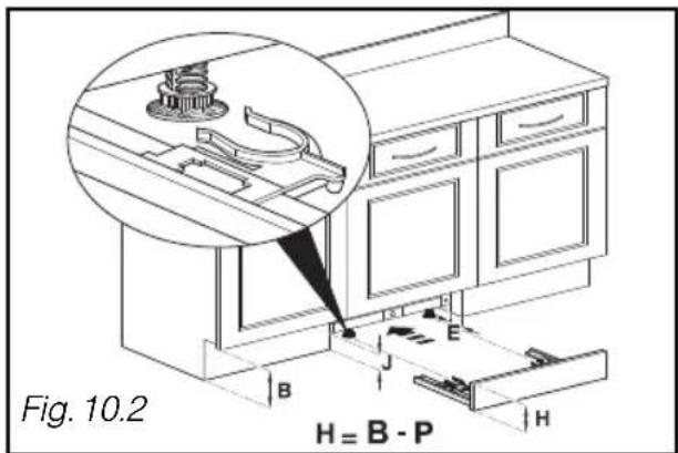 BRANDT VH916J - MONTAGEM DO RODAPÉ - 2