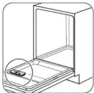 ZANUSSI ZDT16016FA - Befüllen des Klarspülmittel-Dosierers - 1