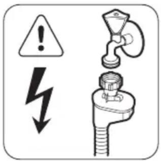 ZANUSSI ZDT16016FA - Aansluiting aan de waterleiding - 1