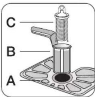 ZANUSSI ZDI112X - Cleaning the filters - 2