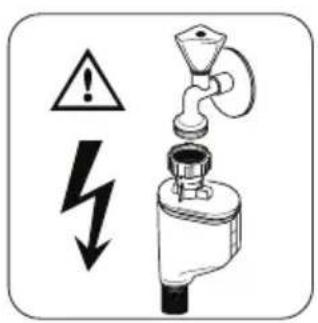ZANUSSI ZDI112X - Tuyau d'arrivée d'eau avec soupape de sûreté - 1