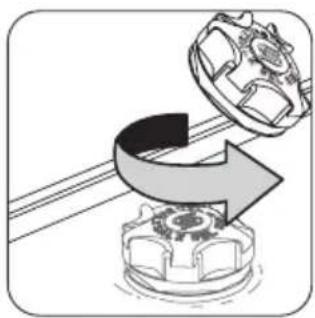 ZANUSSI ZDI112X - Use of dishwasher salt - 3
