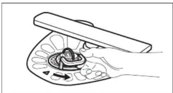 ELECTROLUX ESL4300LA - Reinigen der Filter - 2
