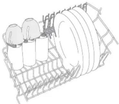 Pelgrim GVW567RVS - Panier supérieur - 2