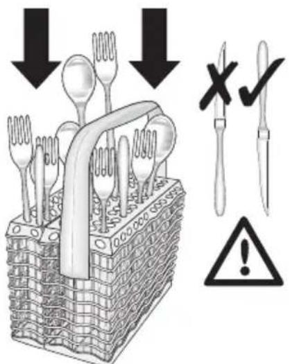 Pelgrim GVW567RVS - The cutlery basket - 1