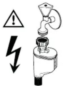 Pelgrim GVW567RVS - Warning! Dangerous voltage - 1