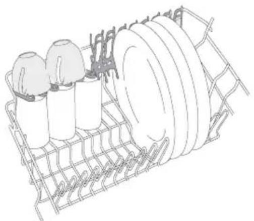 Pelgrim GVW567RVS - The upper basket - 2