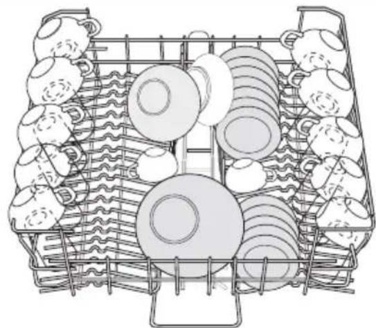 Pelgrim GVW552RVS - Full load: 12 standard place settings - 1