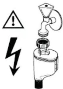 Pelgrim GVW552RVS - Watertoevoerslang met veiligheidsklep - 1