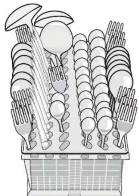 Pelgrim GVW537RVS - Pleine charge : 12 couverts - 4