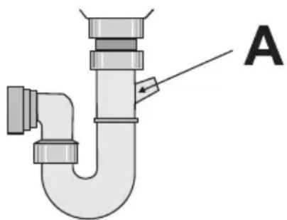 Pelgrim GVW537RVS - Waterafvoerverbinding - 2