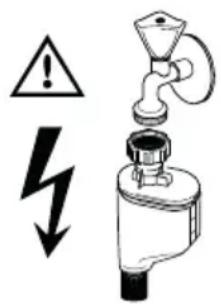 Pelgrim GVW537RVS - Warning! Dangerous voltage - 1