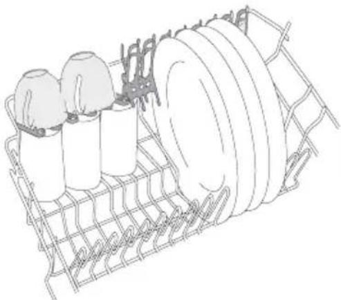 Pelgrim GVW537RVS - Panier supérieur - 2